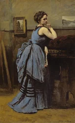 The Woman in Blue